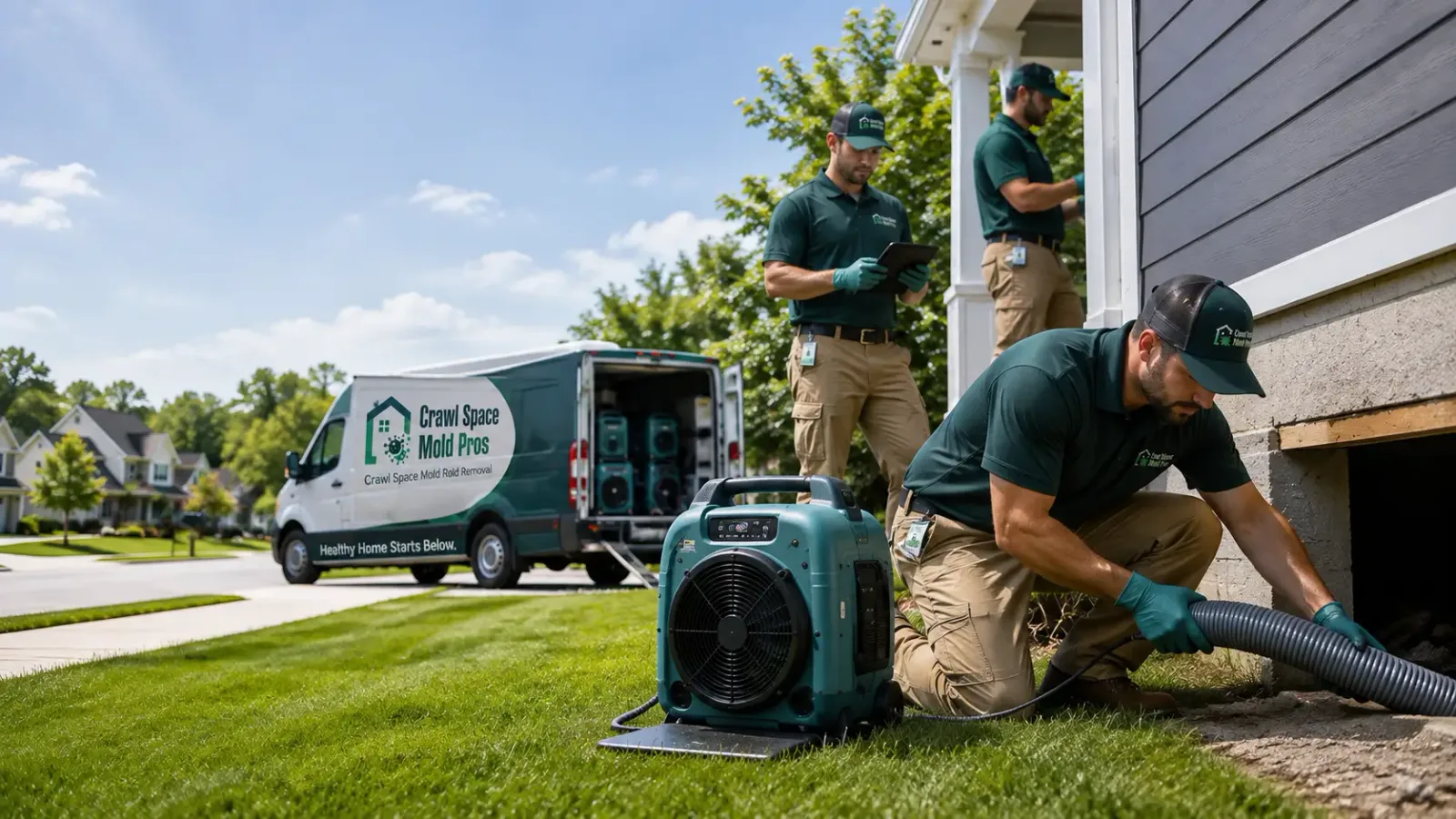 Crawl Space Mold Removal in Rushville, IL